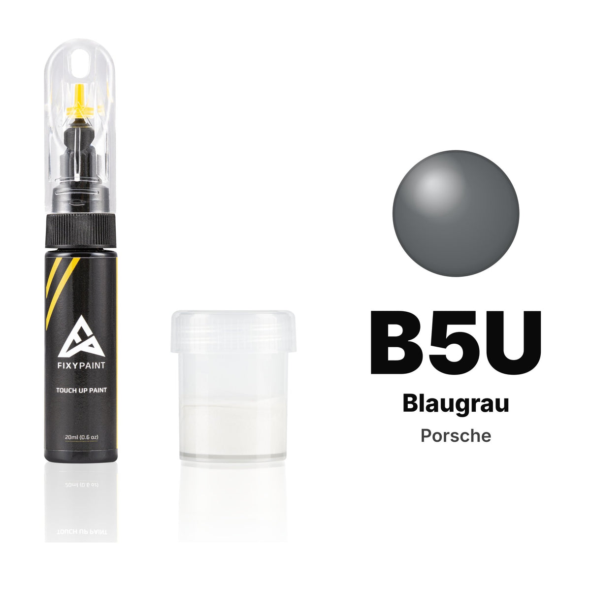 Touch-up paint for Porsche B5U Blaugrau, Standard kit