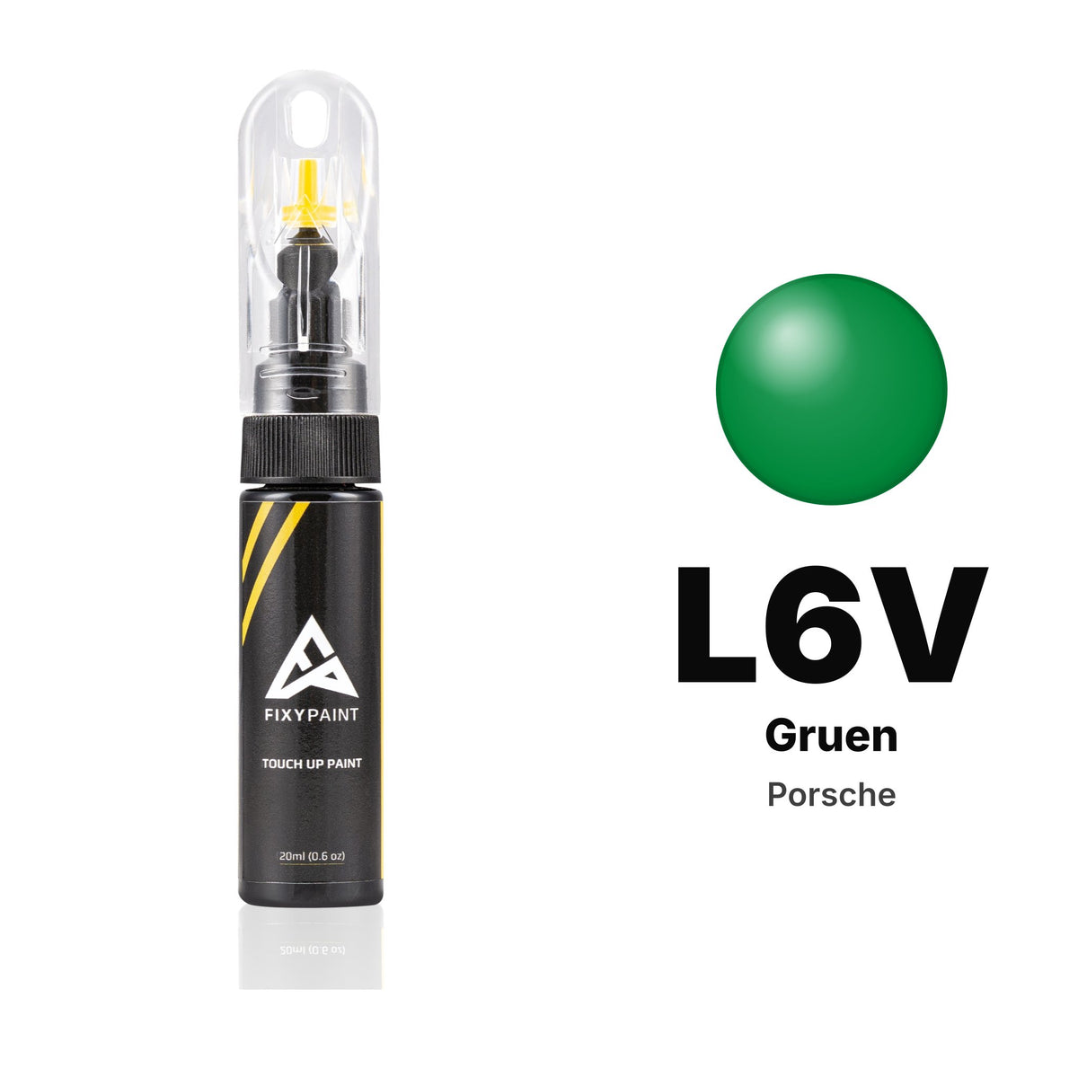 Touch-up paint for Porsche L6V Gruen, Basic kit