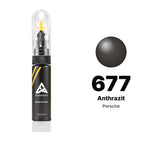 Touch-up paint for Porsche 677 Anthrazit, Basic kit