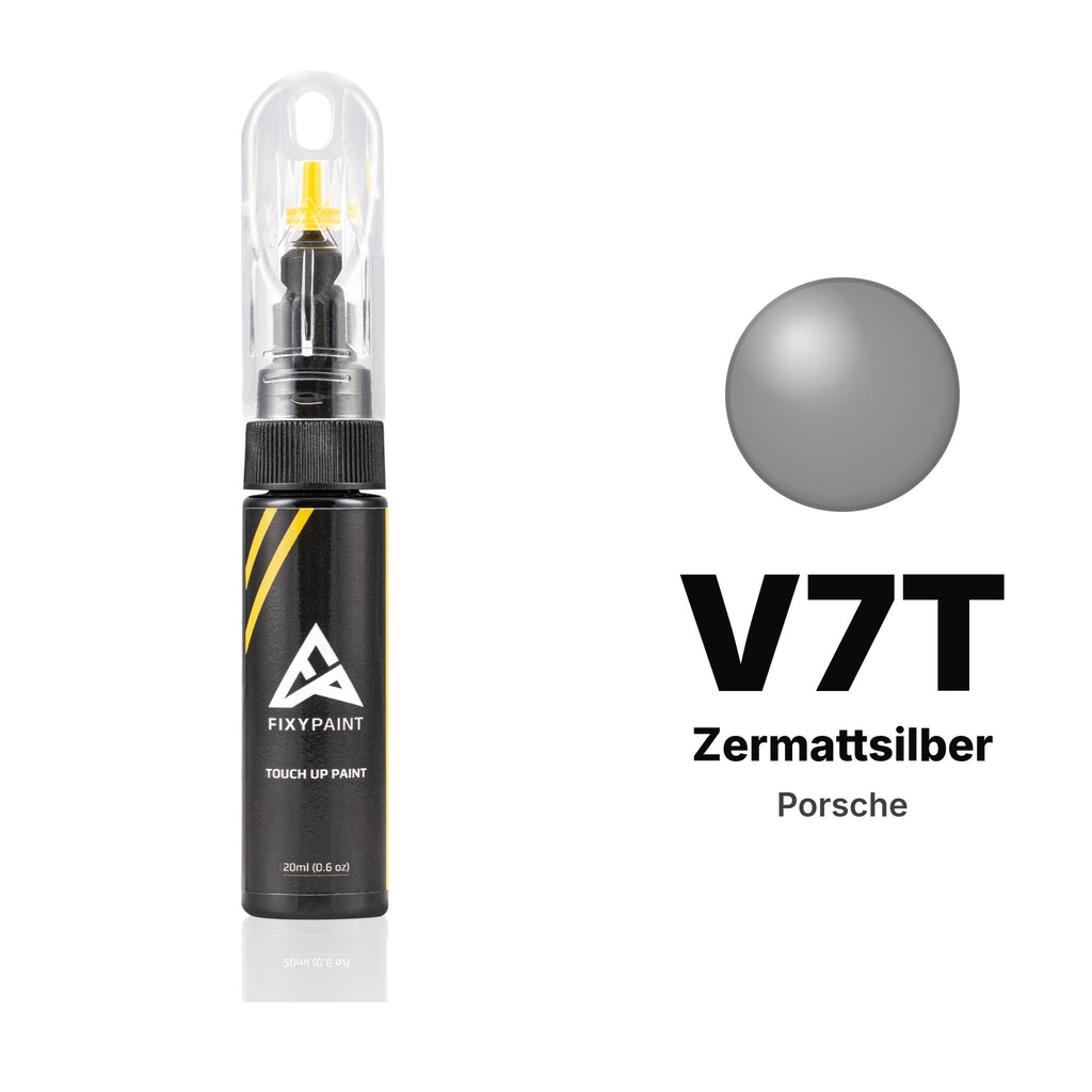 Touch-up paint for Porsche V7T Zermattsilber, Basic kit