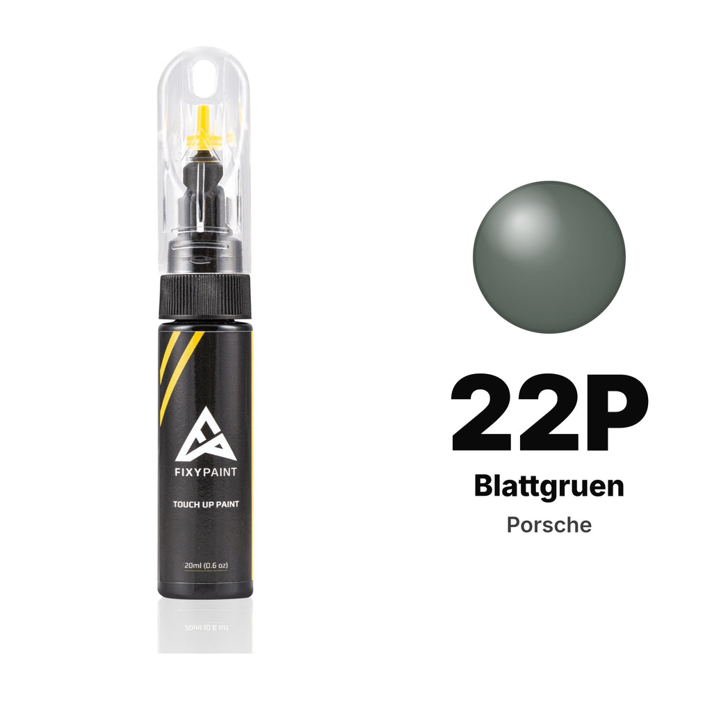 Touch-up paint for Porsche 22P Blattgruen, Basic kit