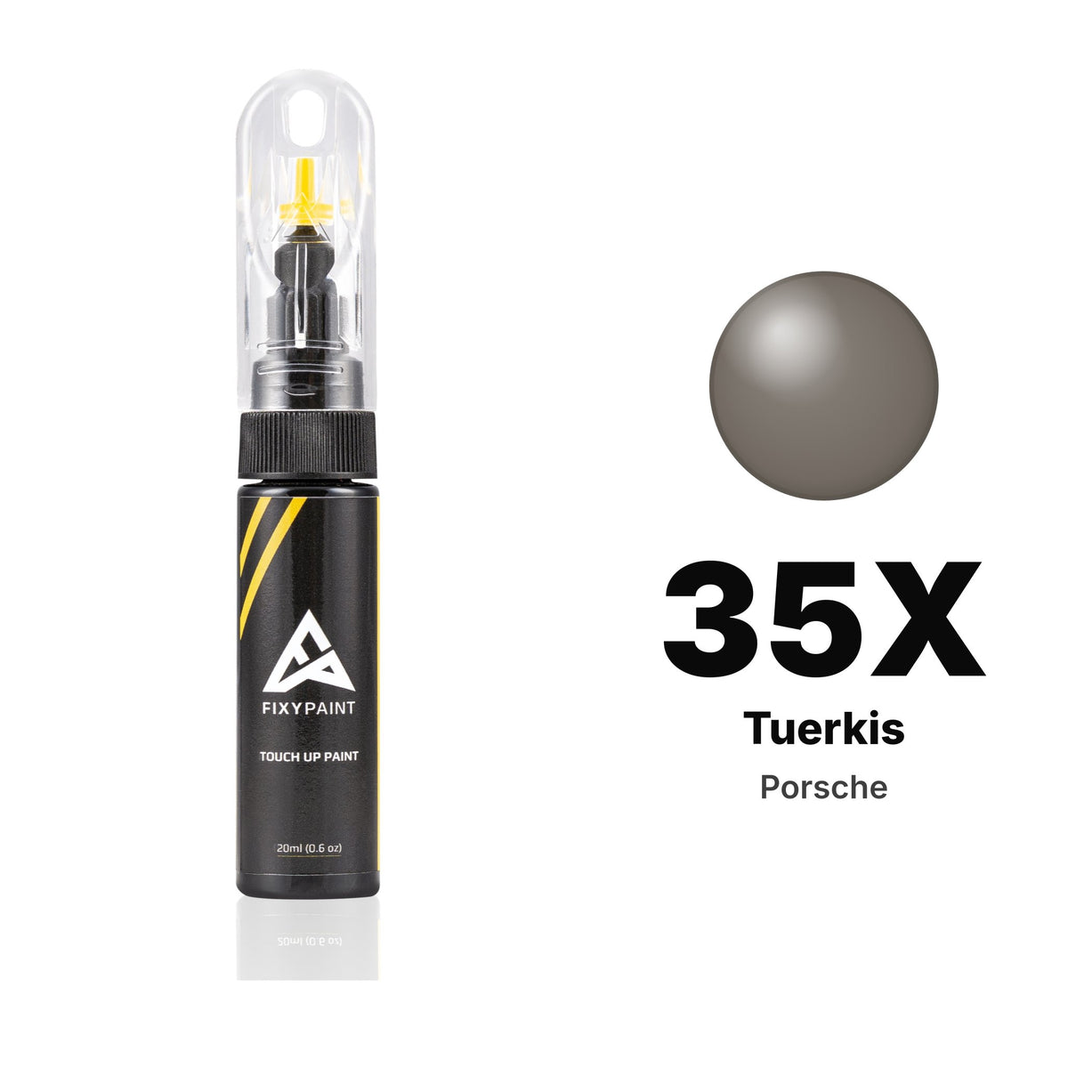 Touch-up paint for Porsche 35X Tuerkis, Basic kit