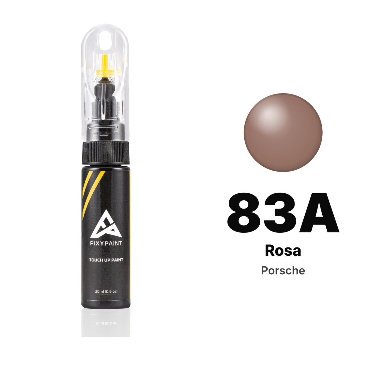 Porsche 83A Rosa touch-up paint, Basic kit