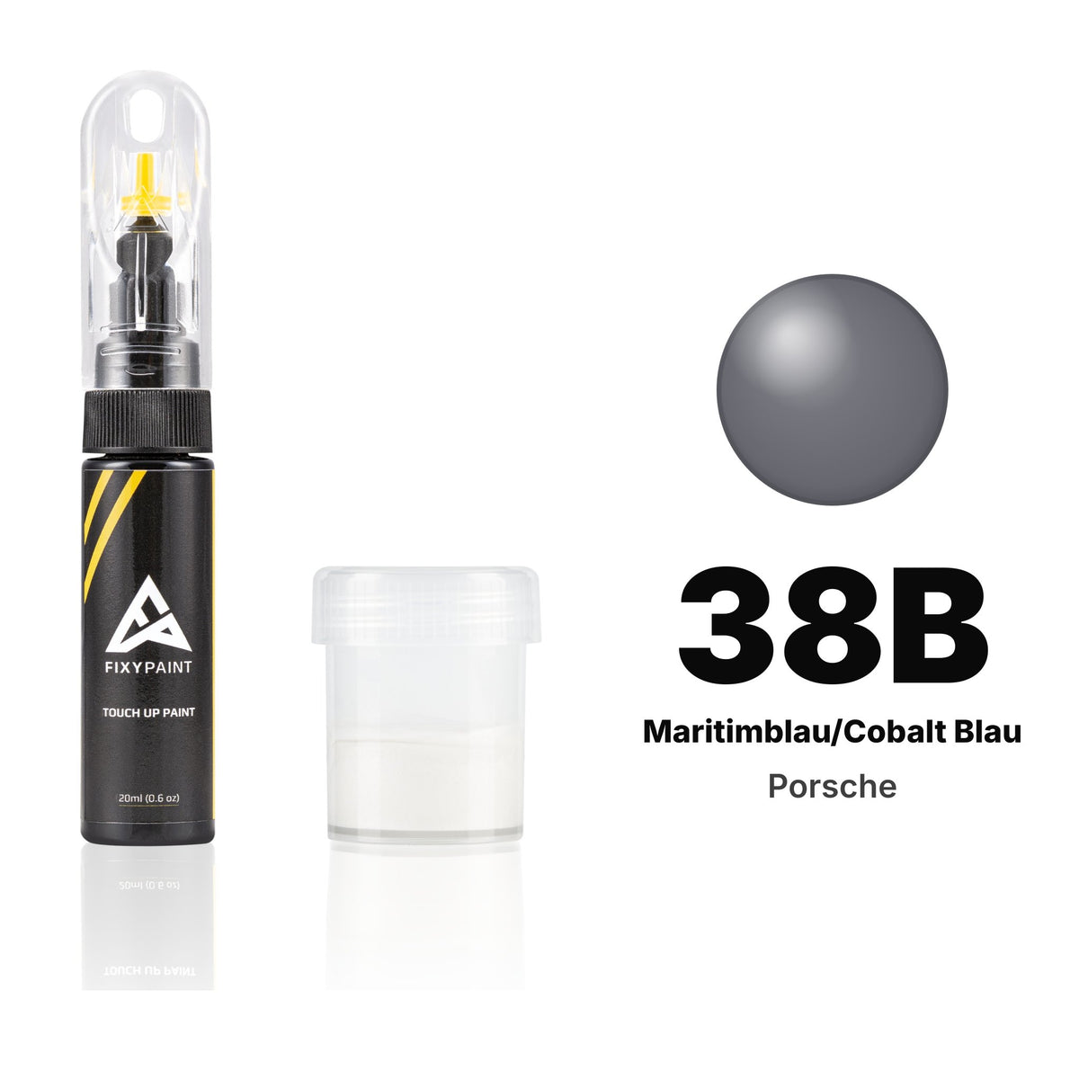 Touch-up paint for Porsche 38B Maritimblau/Cobalt Blau, Standard kit