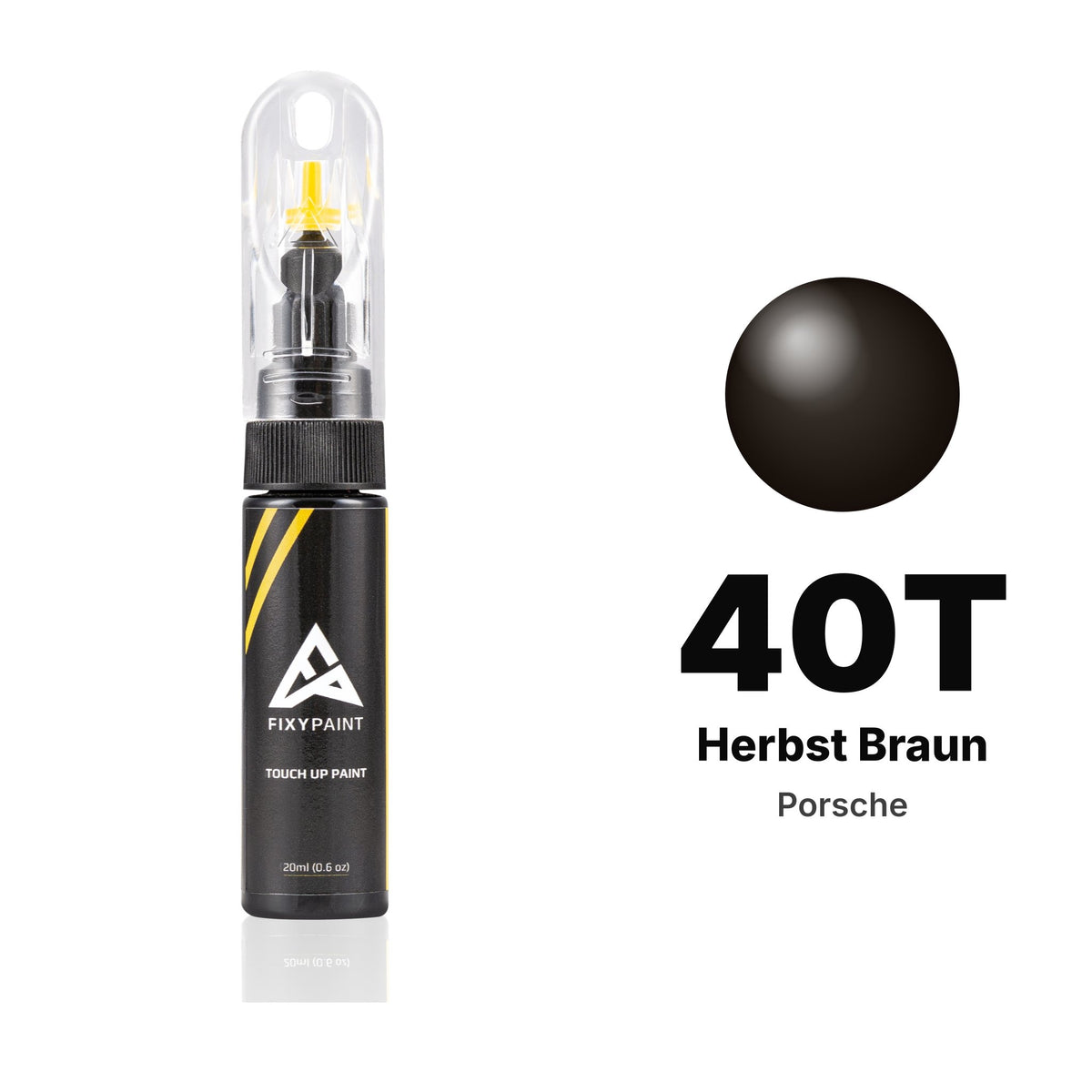 Lackstift für Porsche – 40T Herbst Braun (alle Modelle, 1993–1995), Set Basis