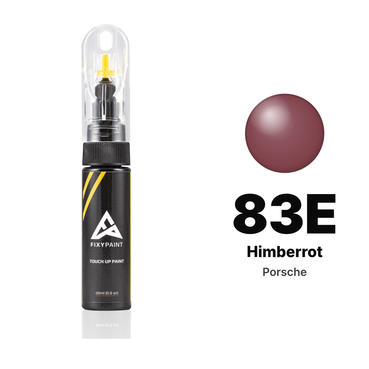 Touch-up paint for Porsche 83E Himberrot, Basic kit