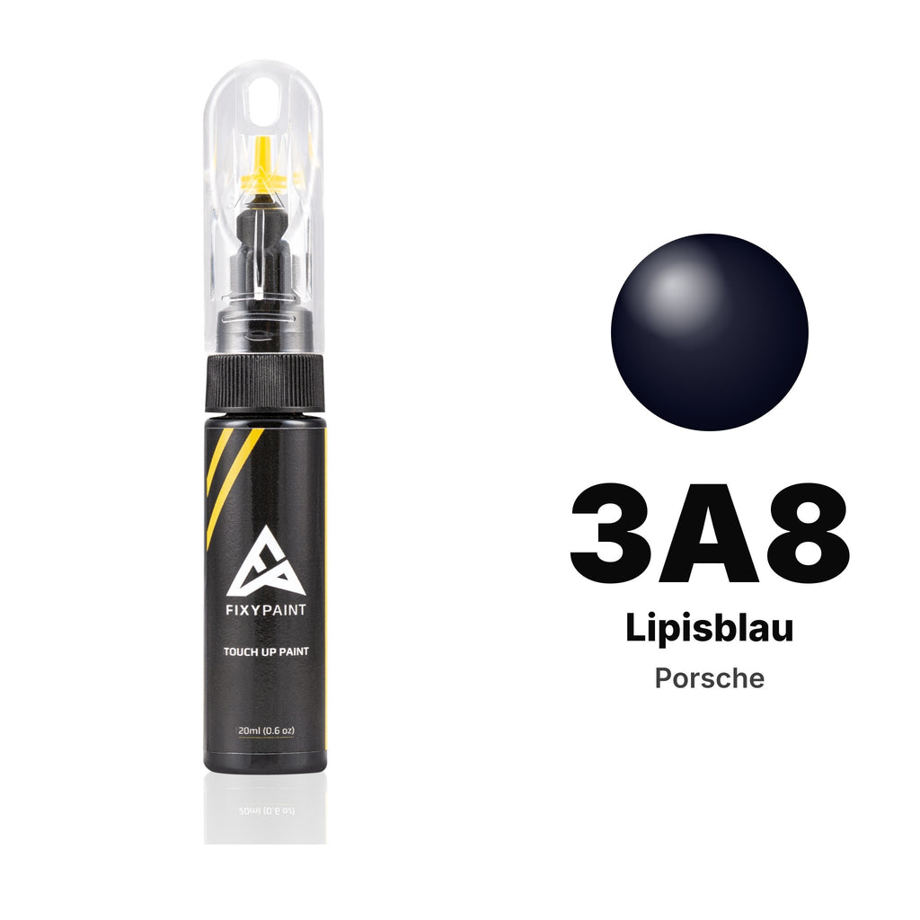 Touch-up paint for Porsche 3A8 Lipisblau, Basic kit