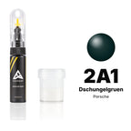 Touch-up paint for Porsche 2A1 Dschungelgruen, Standard kit