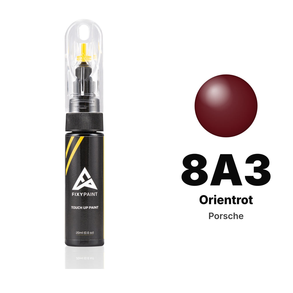 Touch-up paint for Porsche 8A3 Orientrot, Basic kit