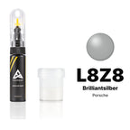Touch-up paint for Porsche L8Z8 Brilliantsilber, Standard kit