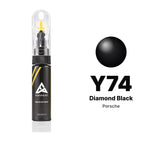Touch-up paint for Porsche Y74 Diamond Black, Basic kit