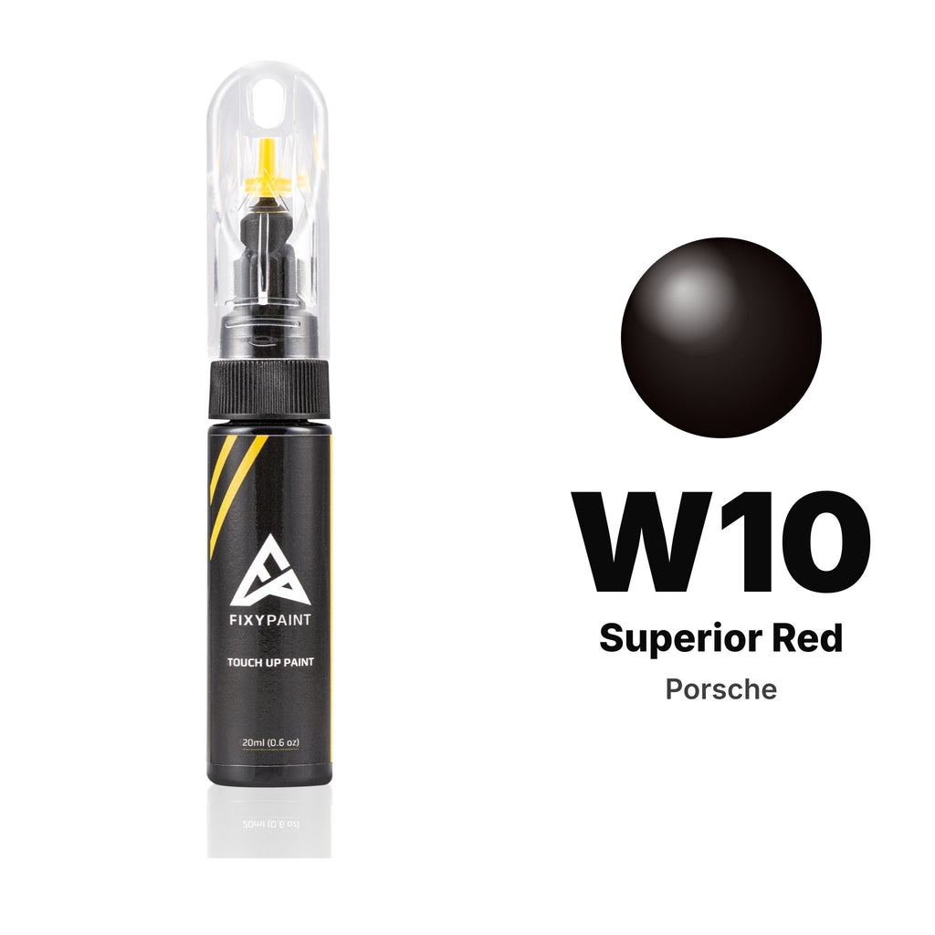 Touch-up paint for Porsche W10 Superior Red, Basic kit