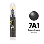 Touch-up paint for Porsche 7A1 Grauschwarz, Basic kit