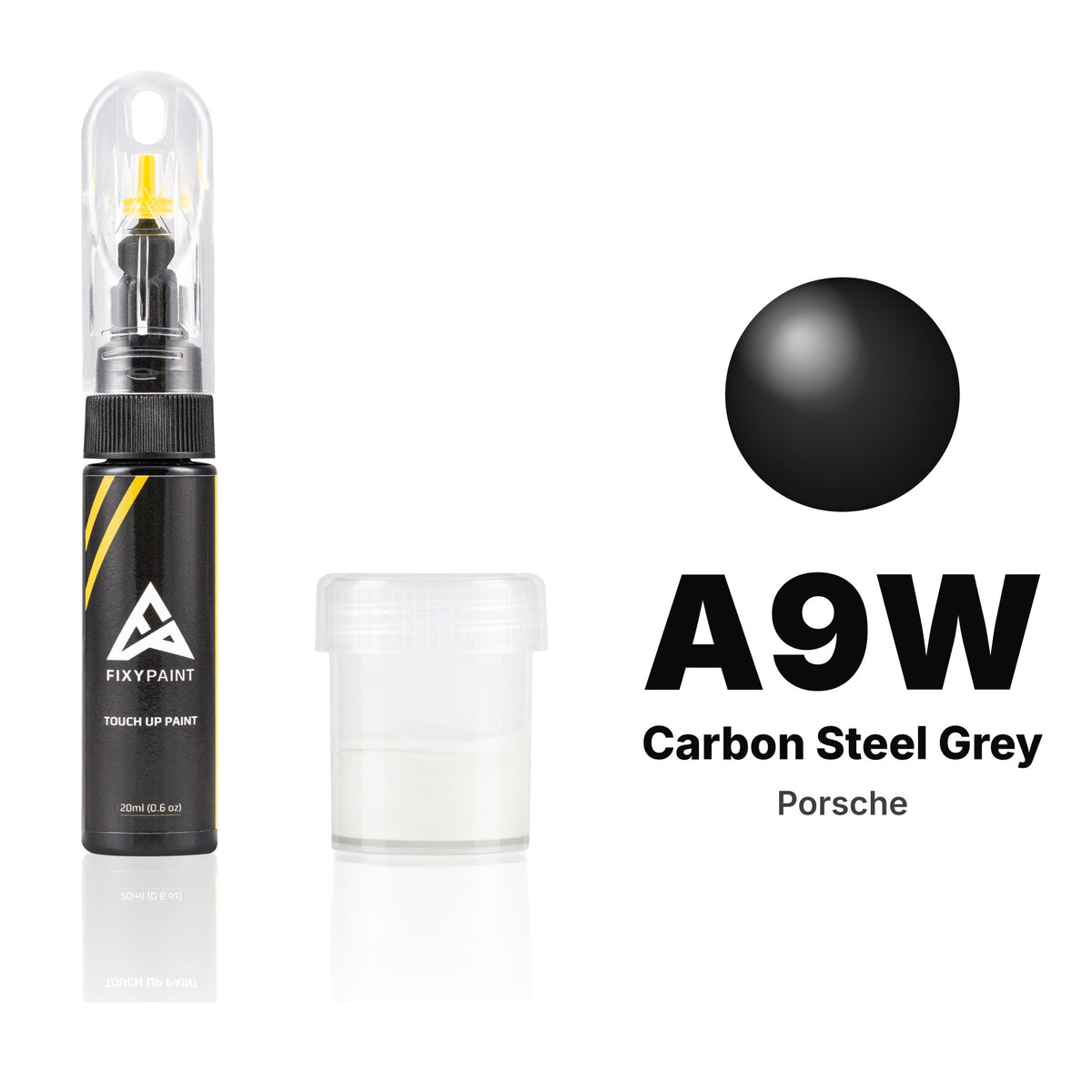 Vernice ritocco per Porsche – A9W Carbon Steel Grey (tutti i modelli, dal 2021), kit Standard