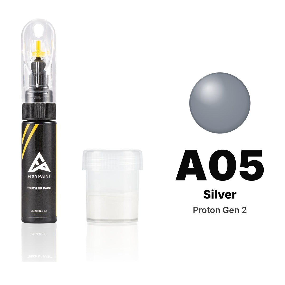 Pintura de retoque para Proton Gen 2 – A05 Silver (2008–2011), kit Estándar