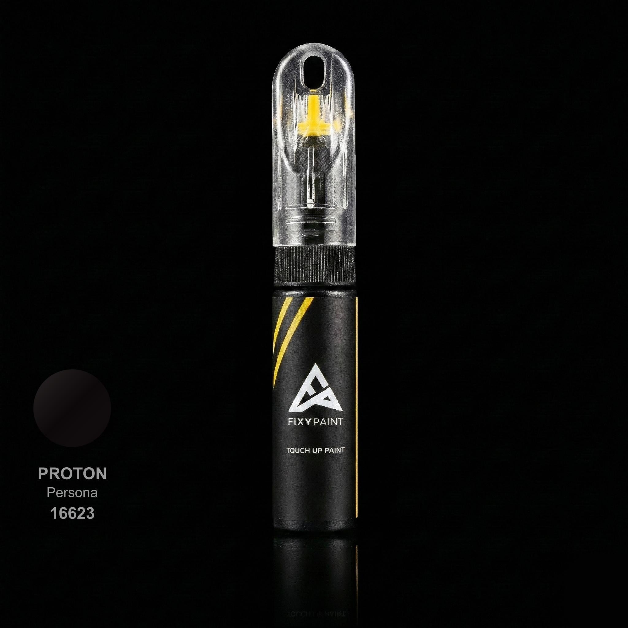 Proton Persona touch up paint kit - BLACK 16623 scratch repair