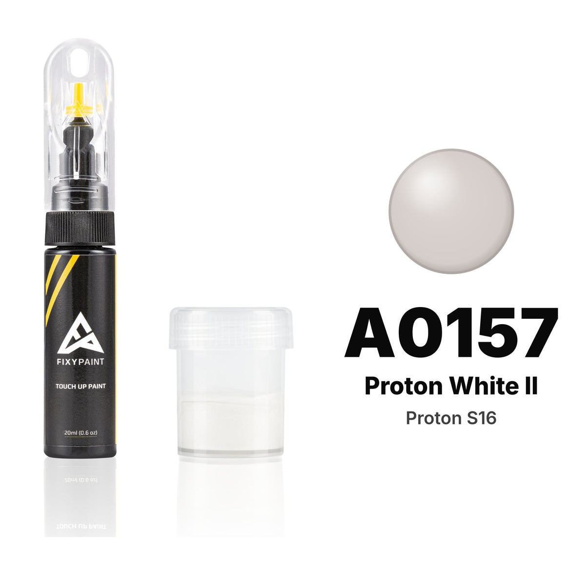 Touch-up paint for Proton S16 A0157 Proton White II, Standard kit