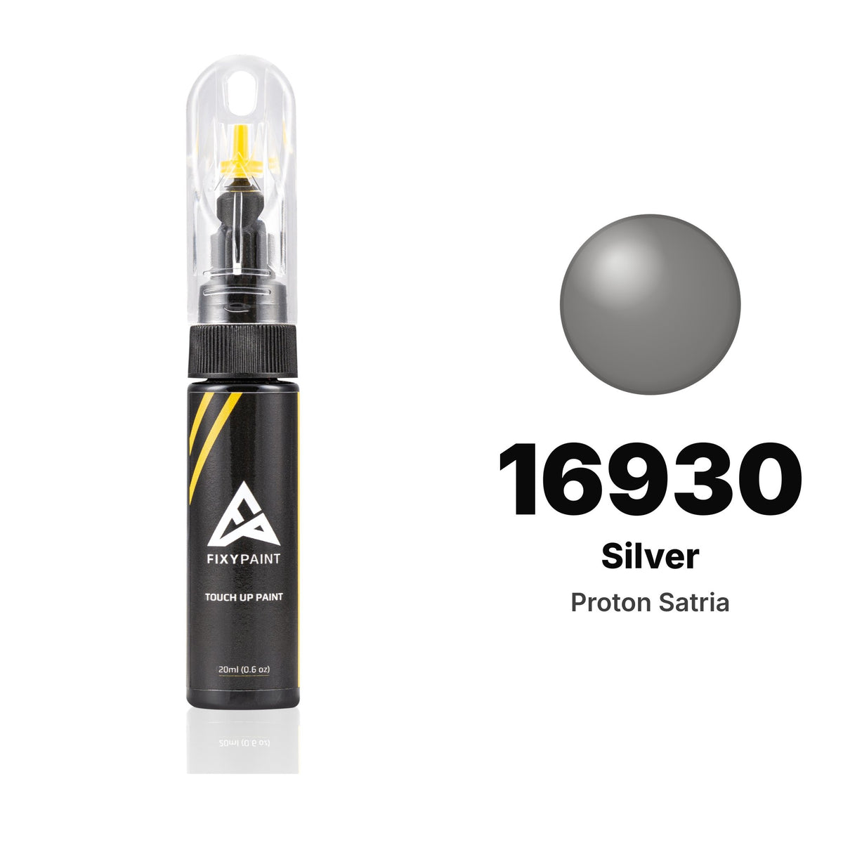 Proton Satria 16930 Silver touch-up paint, Basic kit