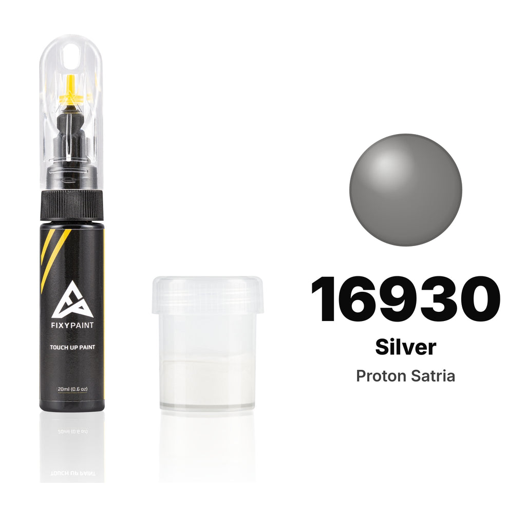 Touch-up paint for Proton Satria 16930 Silver, Standard kit