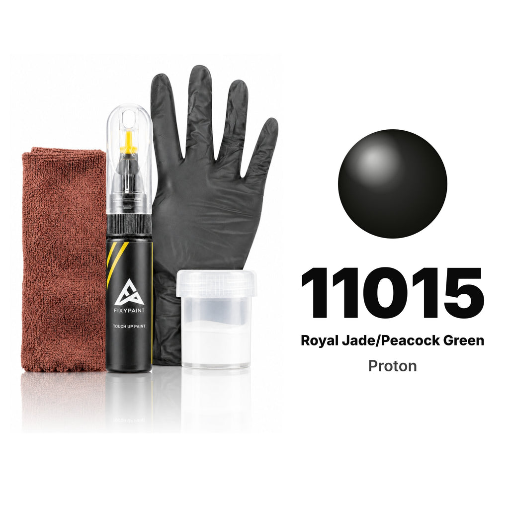 Touch-up paint for Proton 11015 Royal Jade/Peacock Green, Complete kit