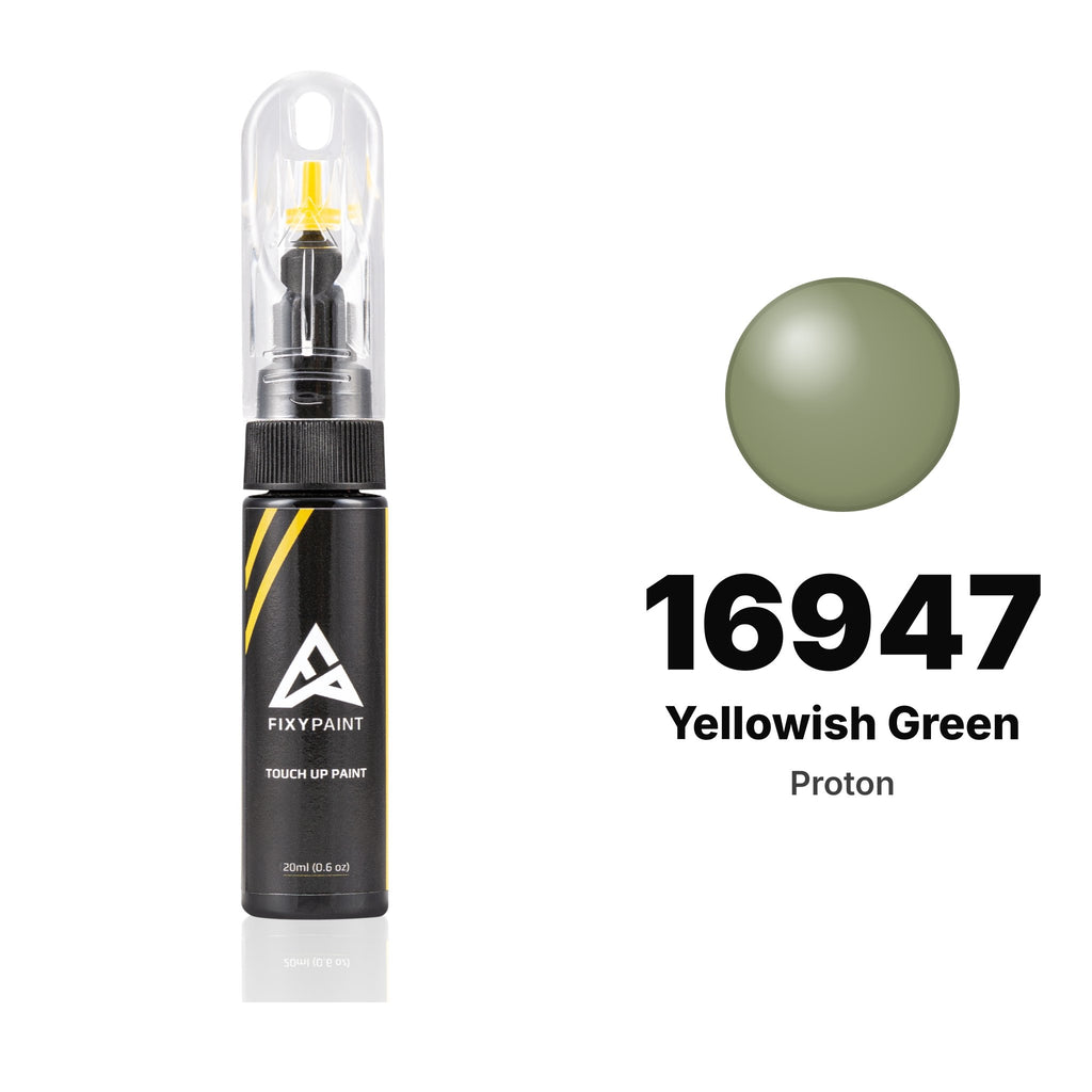 Vernice ritocco per Proton – 16947 Yellowish Green (tutti i modelli, 1999–2004), kit Base