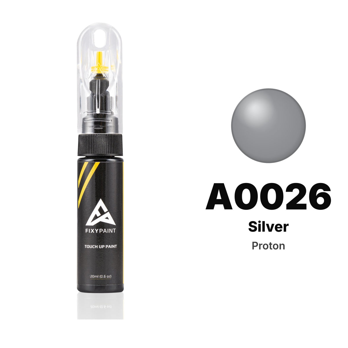 Vernice ritocco per Proton – A0026 Silver (tutti i modelli, dal 2001), kit Base