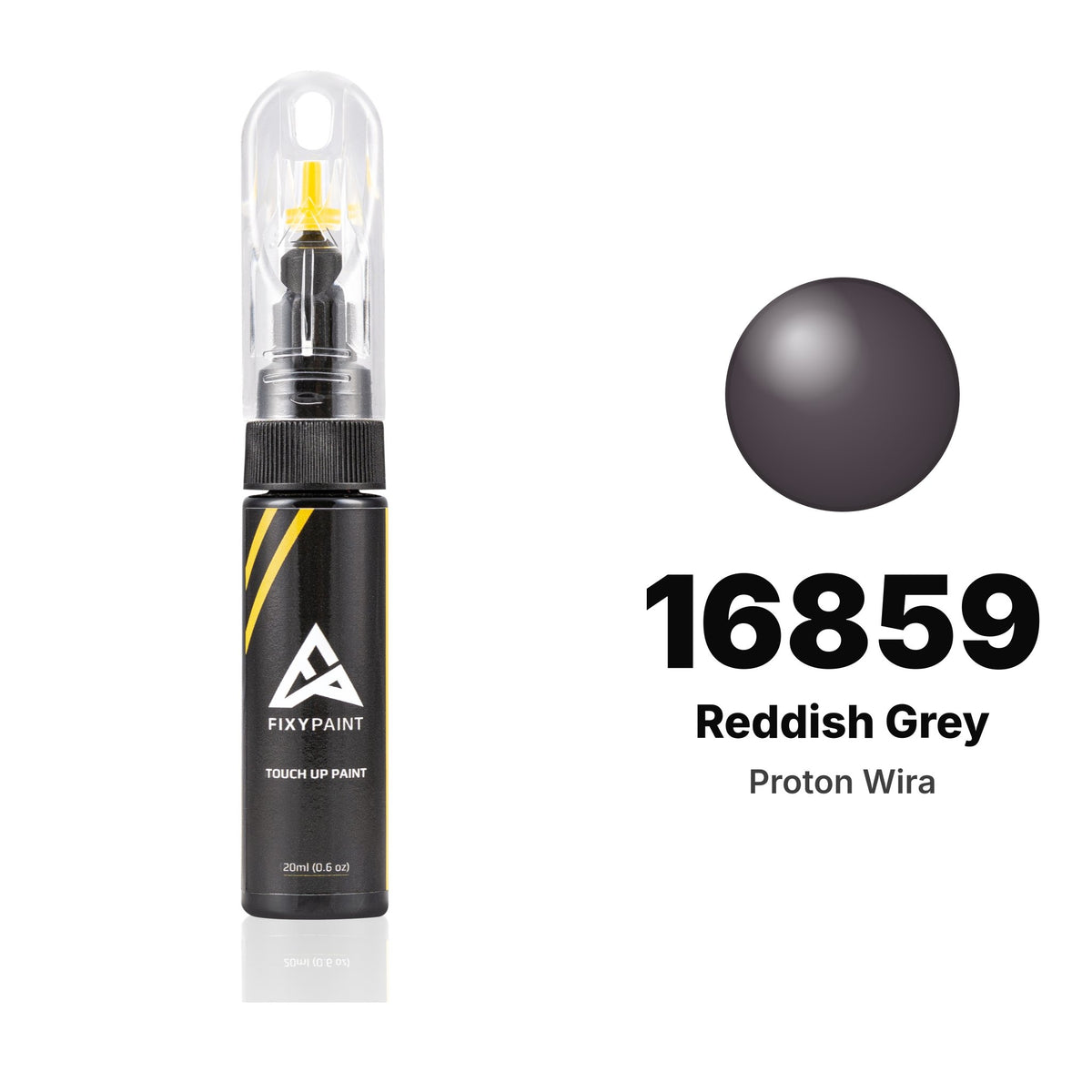 Touch-up paint for Proton Wira 16859 Reddish Grey, Basic kit