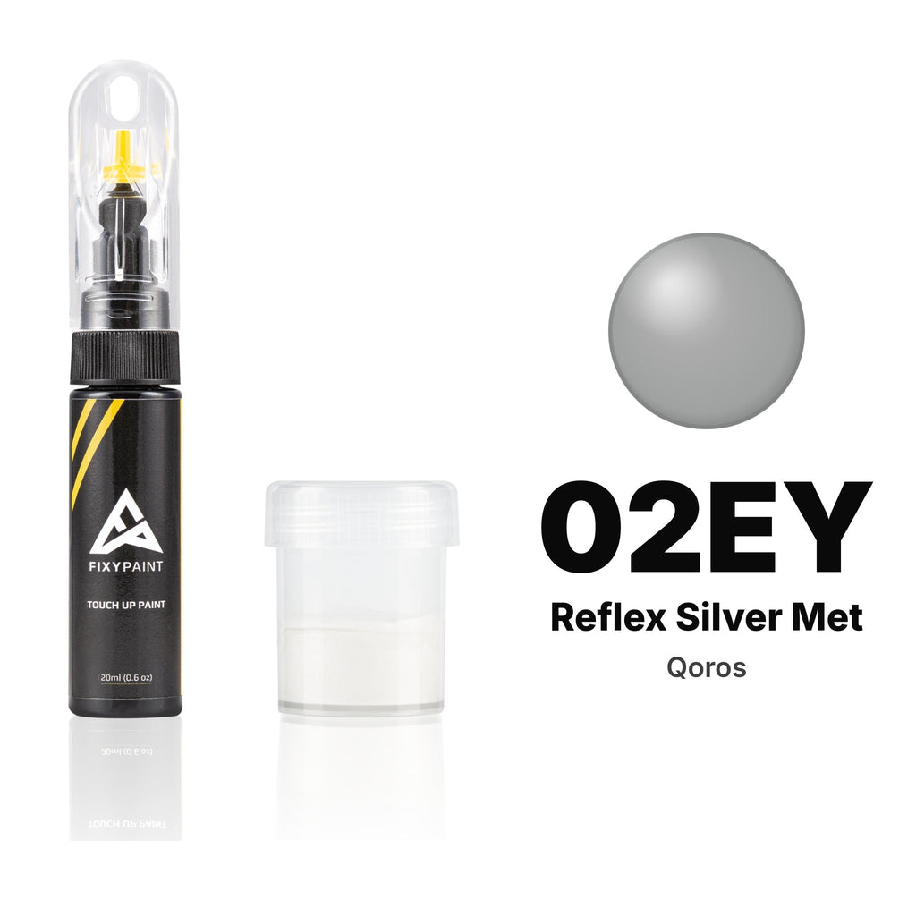 Touch-up paint for Qoros 02EY Reflex Silver Met, Standard kit