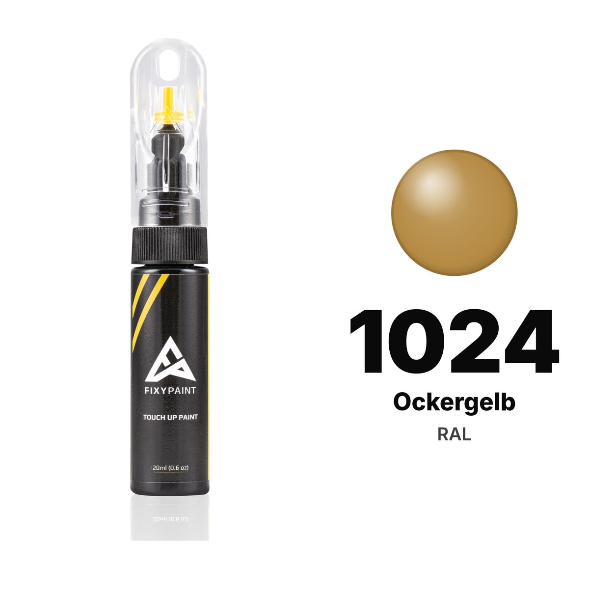 RAL 1024 Ockergelb touch-up paint, Basic kit
