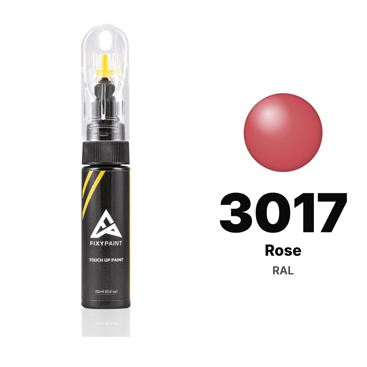 RAL 3017 Rose touch-up paint, Basic kit