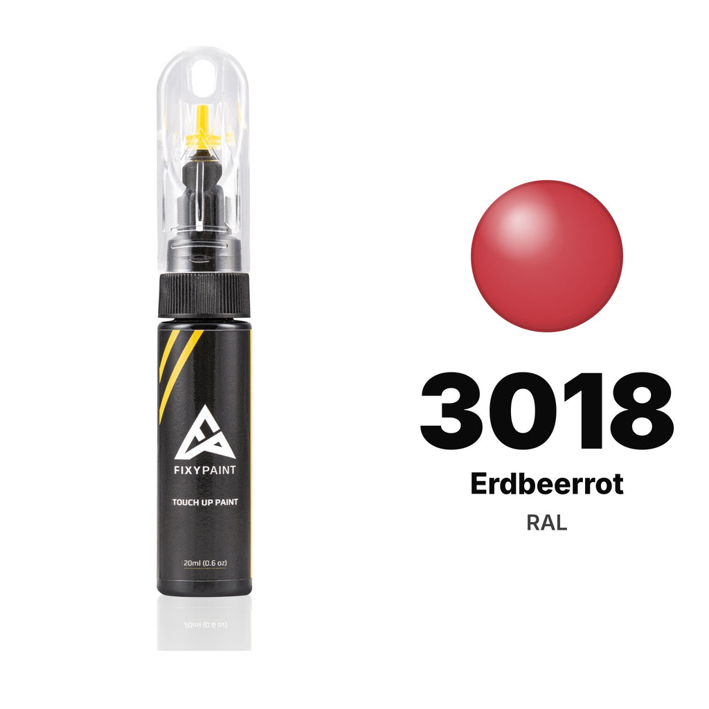 RAL 3018 Erdbeerrot touch-up paint, Basic kit