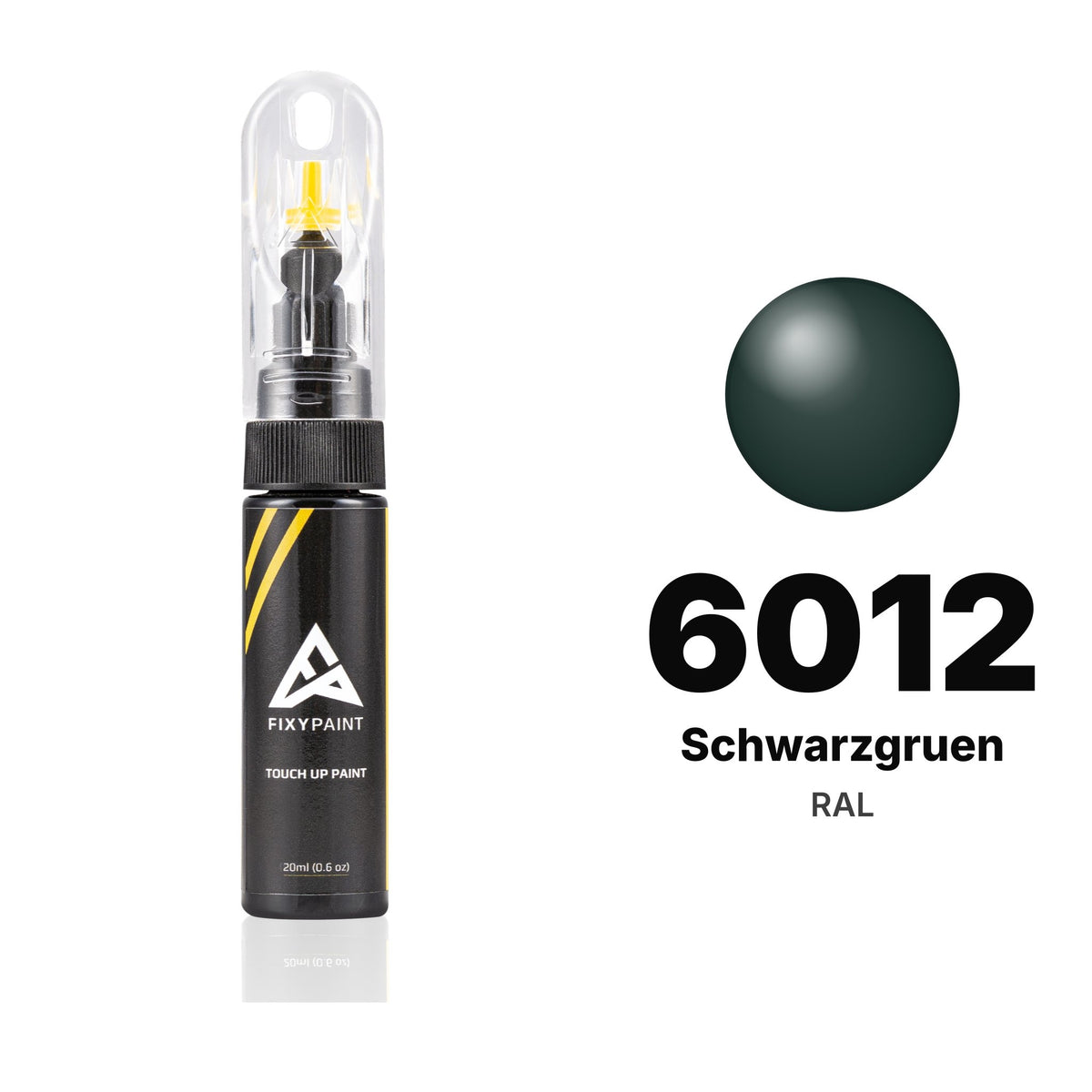 RAL 6012 Schwarzgruen touch-up paint, Basic kit