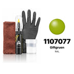 RAL 1107077 Giftgruen touch-up paint, Complete kit