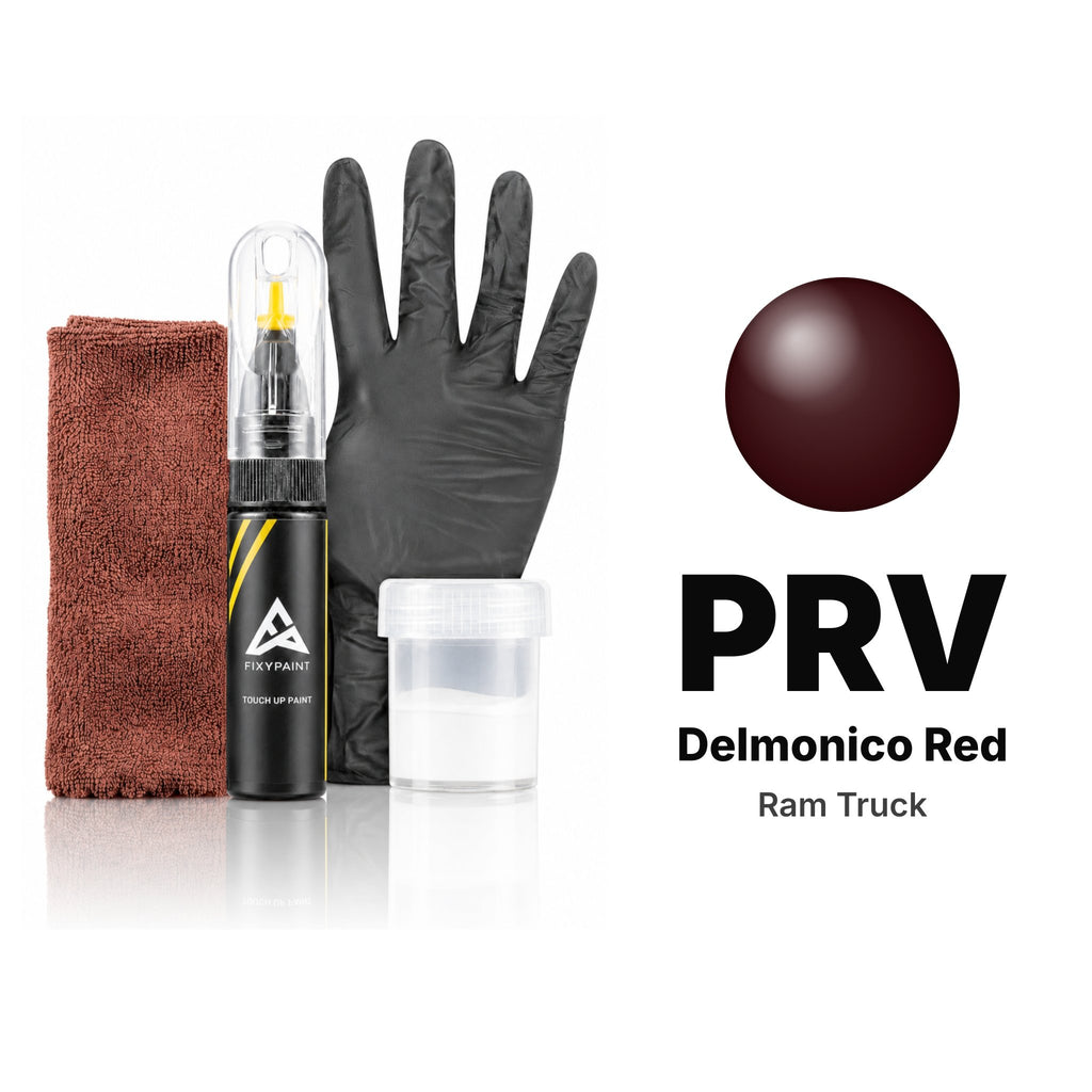 Touch-up paint for Ram Truck PRV Delmonico Red, Complete kit