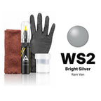 Touch-up paint for Ram Van WS2 Bright Silver, Complete kit