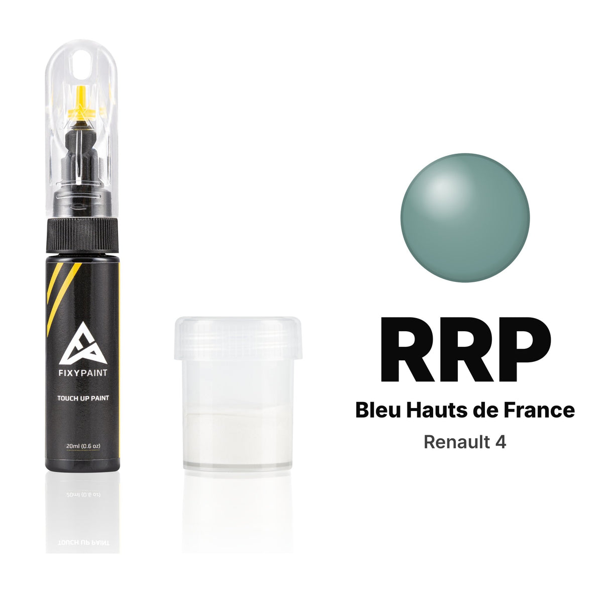 Lackstift für Renault 4 – RRP Bleu Hauts de France (ab 2025), Set Standard
