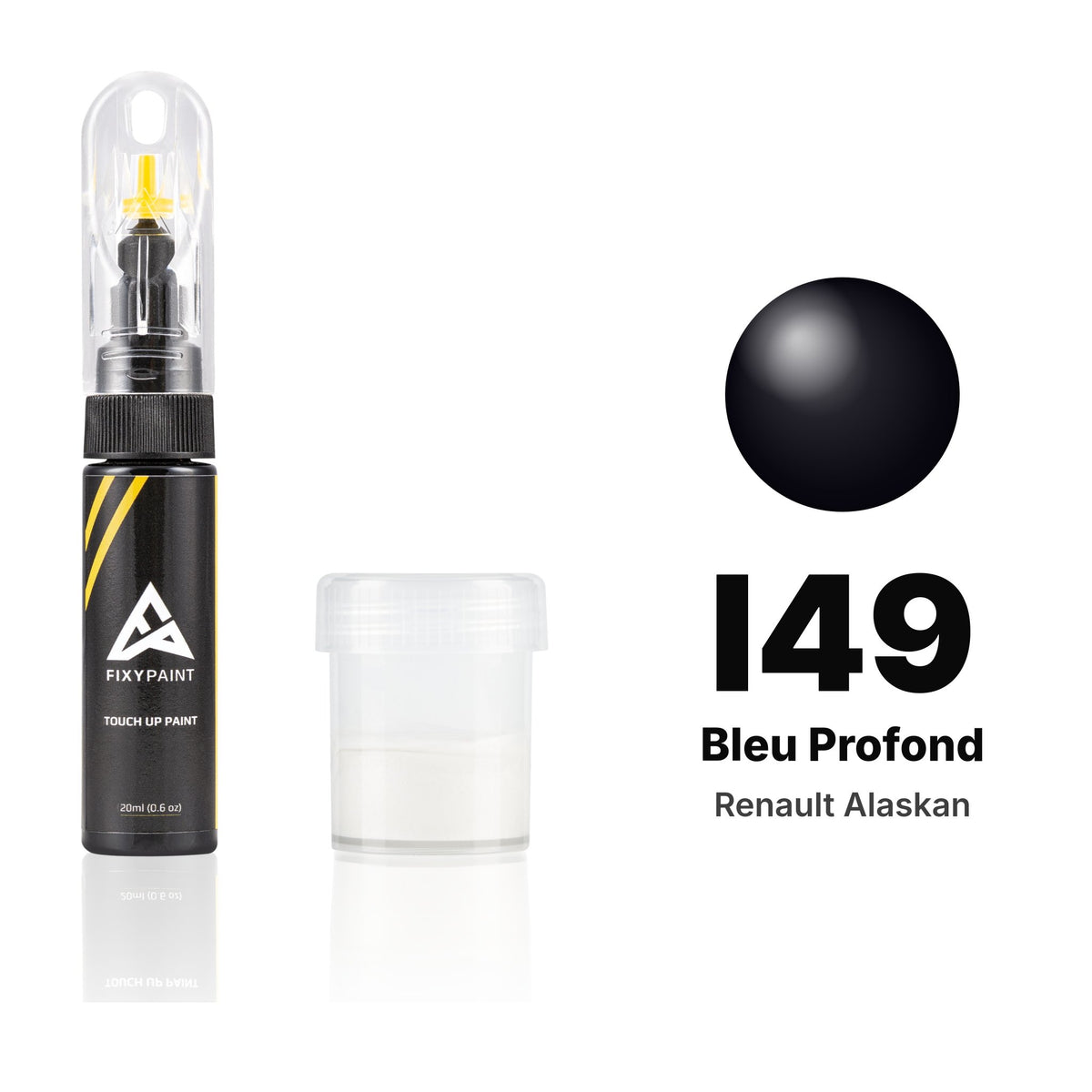 Touch-up paint for Renault Alaskan I49 Bleu Profond, Standard kit