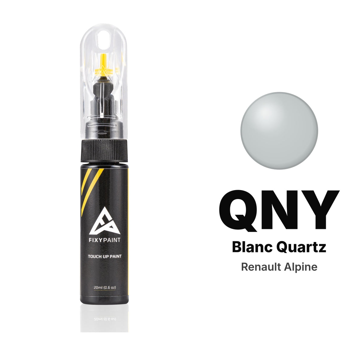 Touch-up paint for Renault Alpine QNY Blanc Quartz, Basic kit