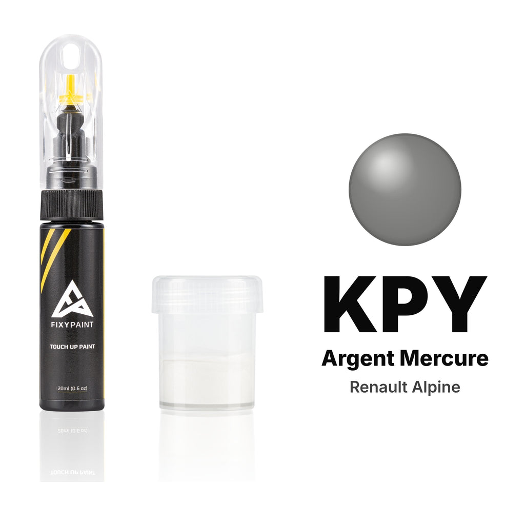 Touch-up paint for Renault Alpine KPY Argent Mercure, Standard kit