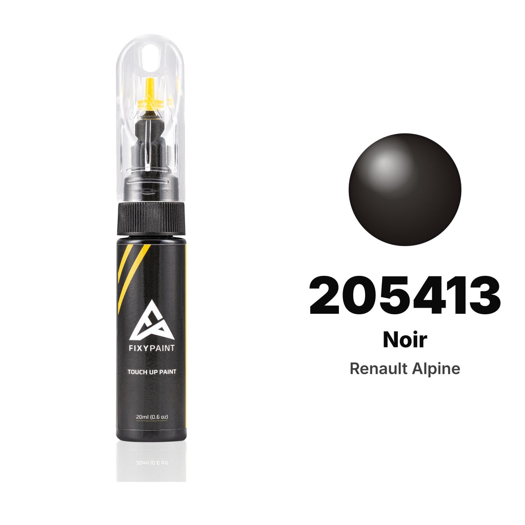 Touch-up paint for Renault Alpine 205413 Noir, Basic kit