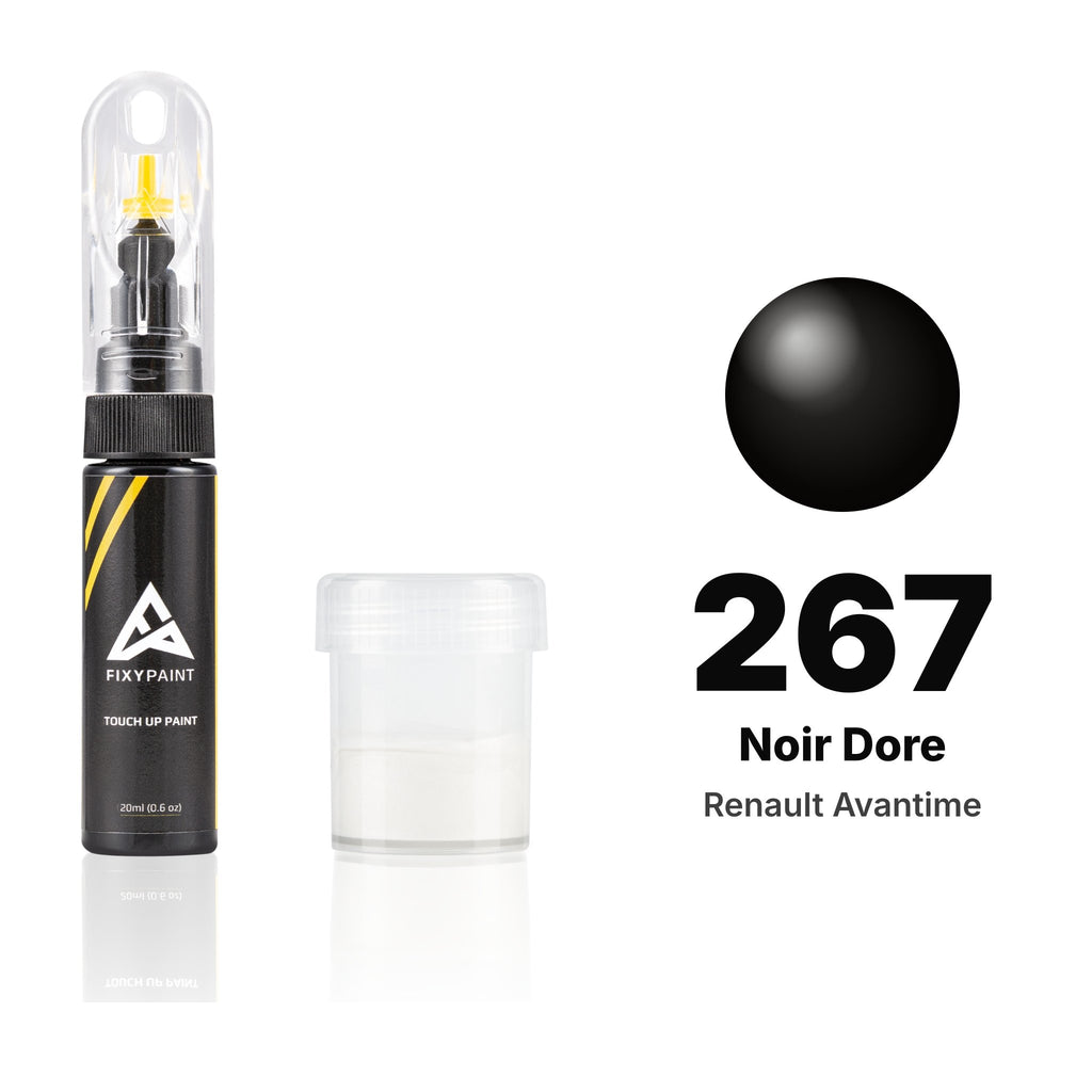 Touch-up paint for Renault Avantime 267 Noir Dore, Standard kit