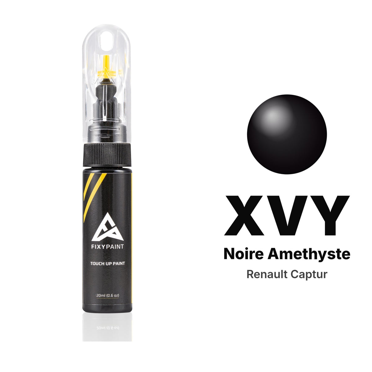 Vernice ritocco per Renault Captur – XVY Noire Amethyste (2015–2016), kit Base
