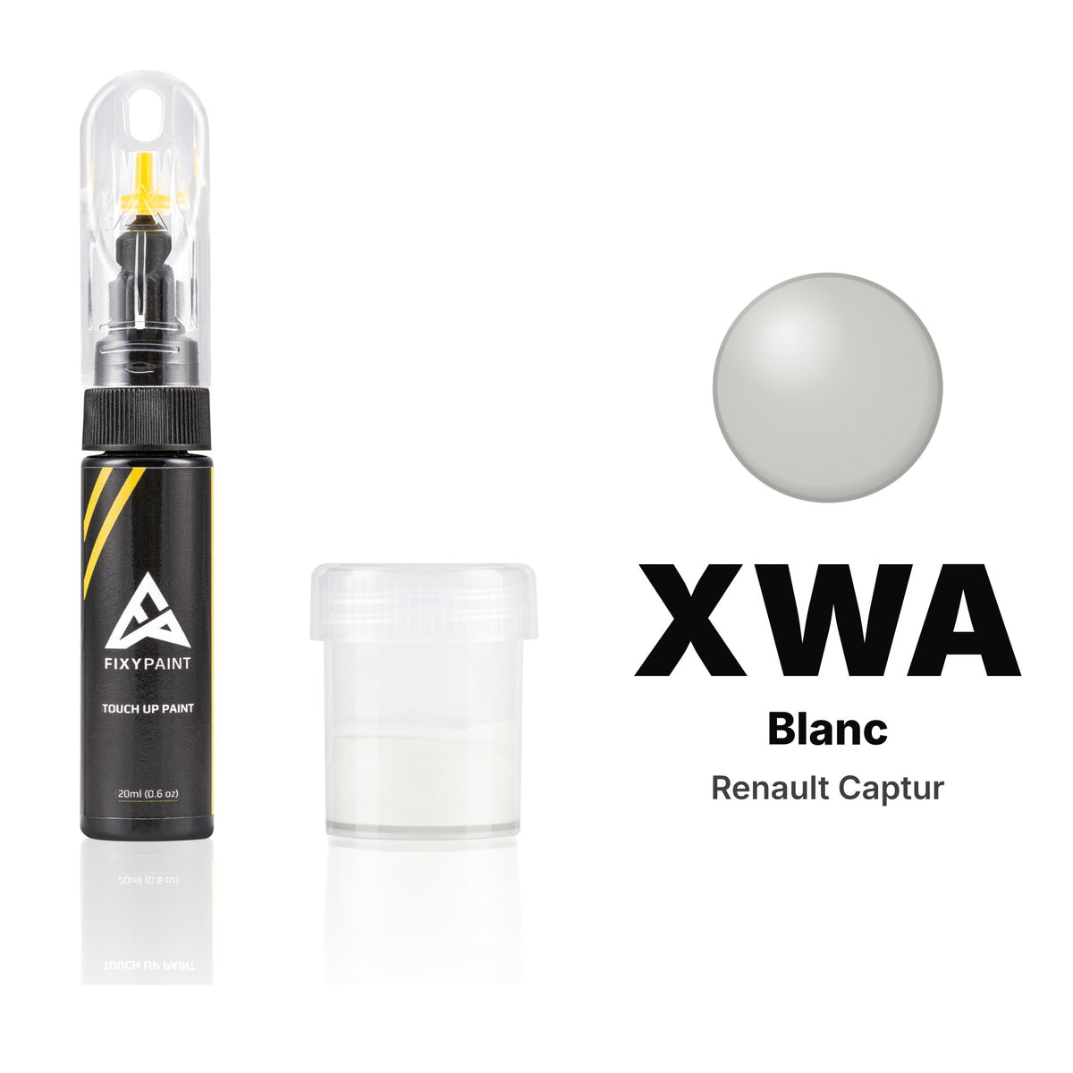 Touch-up paint for Renault Captur XWA Blanc, Standard kit