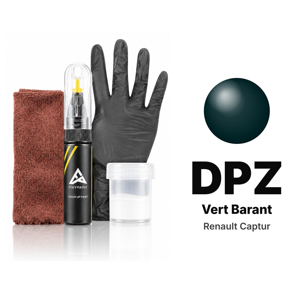 Touch-up paint for Renault Captur DPZ Vert Barant, Complete kit