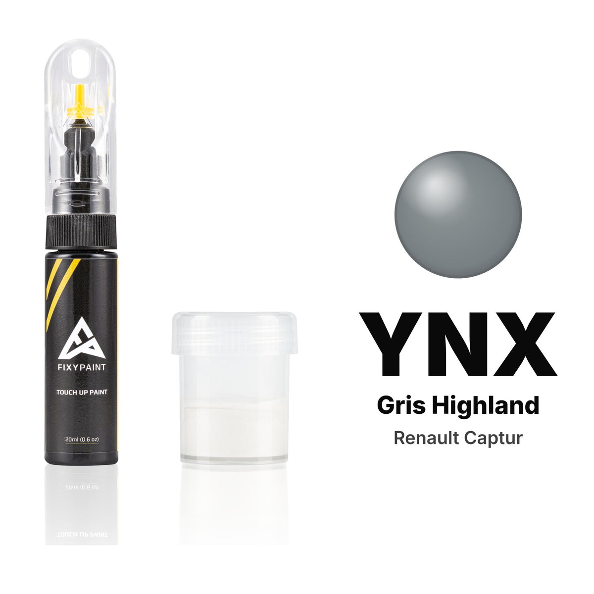Vernice ritocco per Renault Captur – YNX Gris Highland (2017–2018), kit Standard