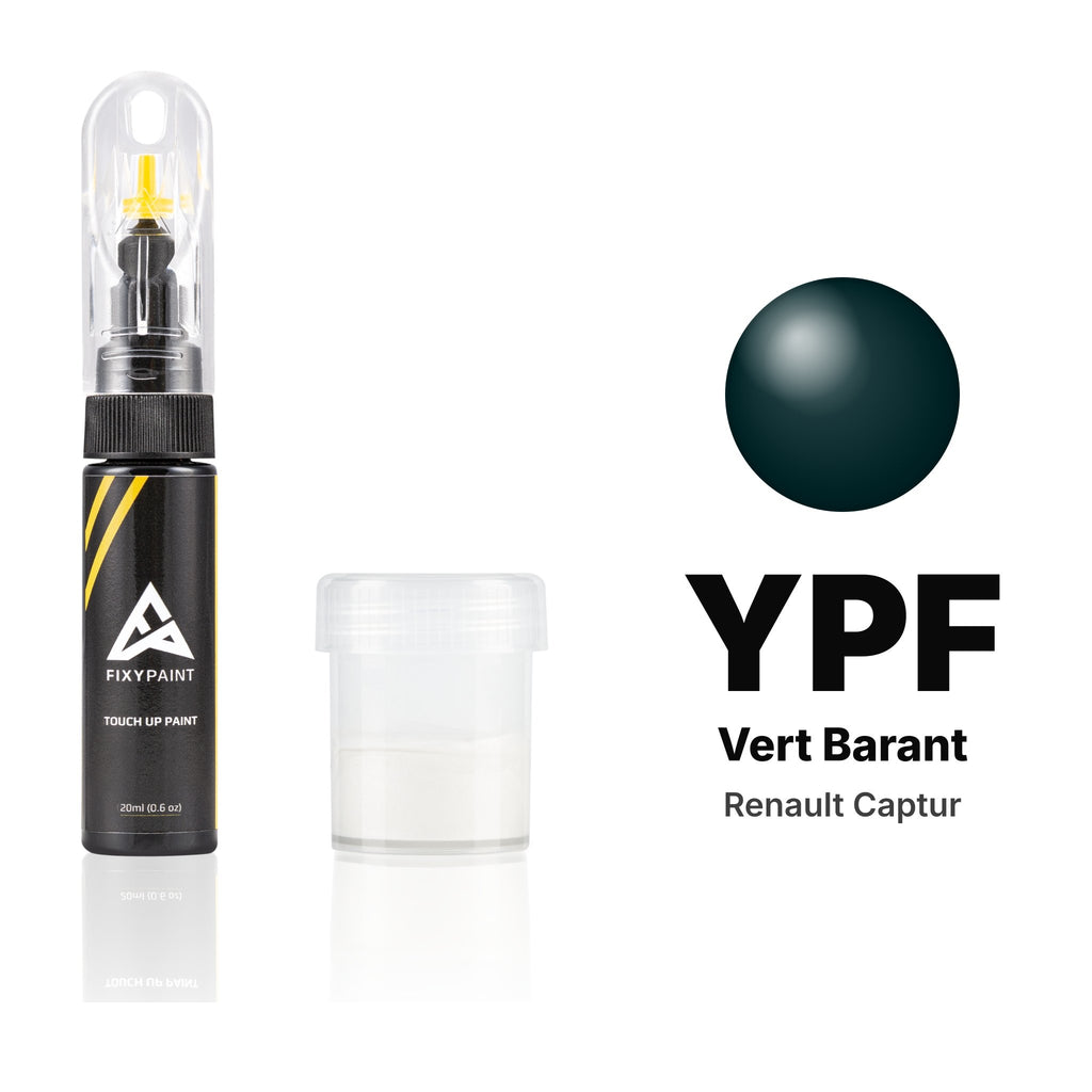 Vernice ritocco per Renault Captur – YPF Vert Barant (2017–2018), kit Standard