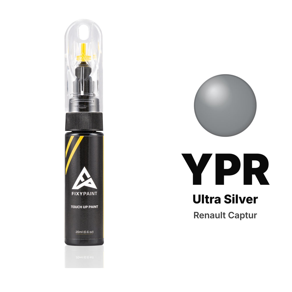 Vernice ritocco per Renault Captur – YPR Ultra Silver (2017–2018), kit Base