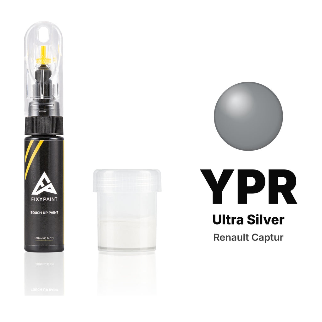 Vernice ritocco per Renault Captur – YPR Ultra Silver (2017–2018), kit Standard