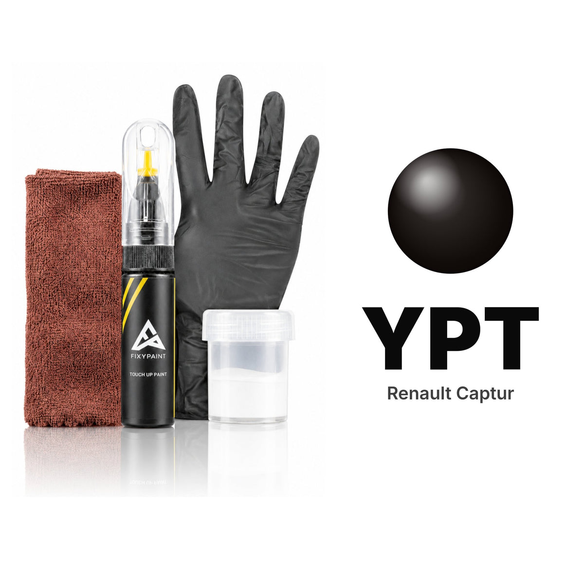 Pintura de retoque para Renault Captur – YPT (2017–2018), kit Completo