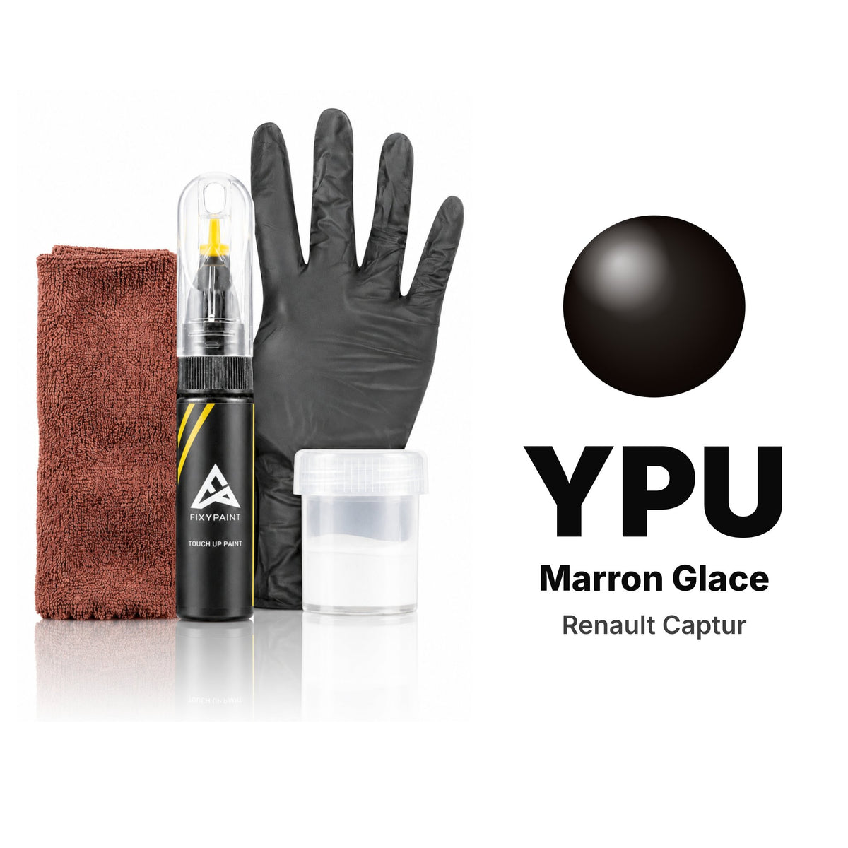 Pintura de retoque para Renault Captur – YPU Marron Glace (2017–2018), kit Completo